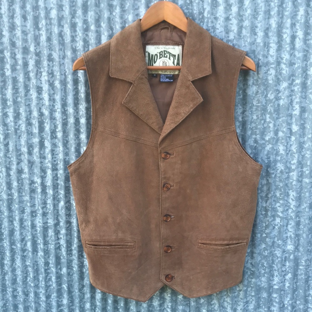 Leather Vest - The Original “Mo” Betta